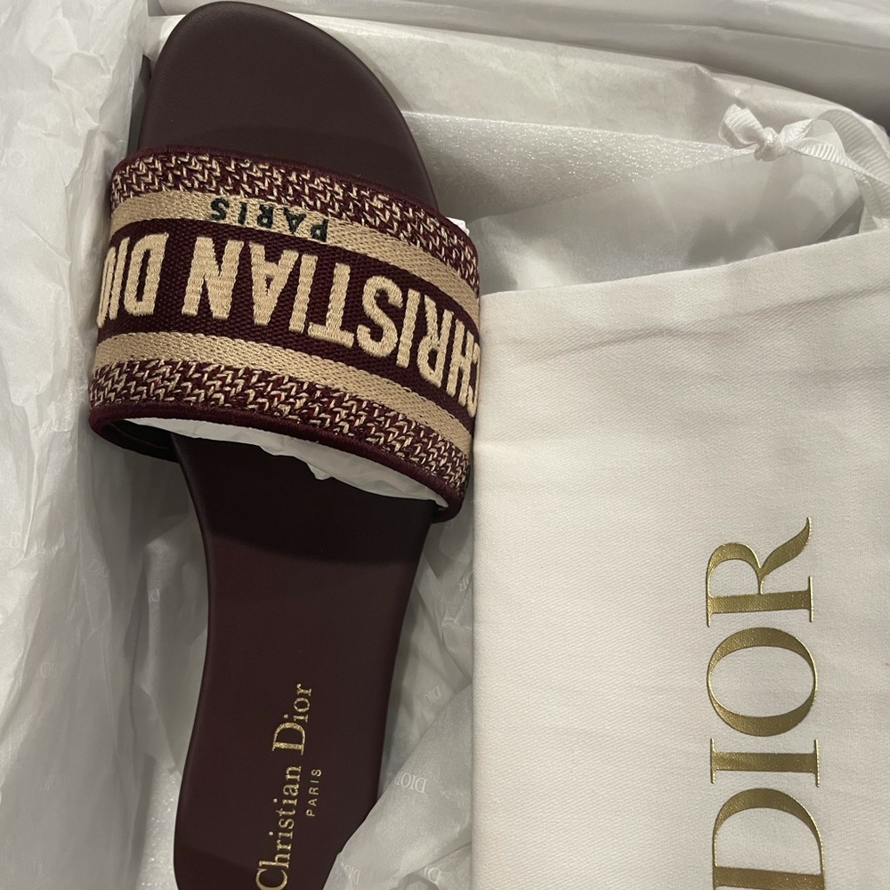 Dior slides